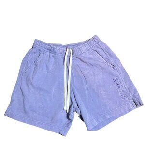 Nike Men’s NSW “Just Do It” French Terry Shorts Purple Size Small | Washed Cotto